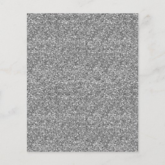 Papier Budget Turquoise Parties scintillant argent Driver (Dos)