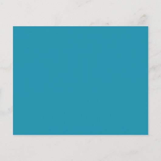 Papier Budget Turquoise QR Code Fun Photo Fiançailles (Dos)
