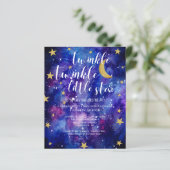 Papier Budget Twinkle Twinkle Little Star Baby shower (Debout devant)