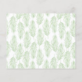 Papier Budget Un Petit Baby shower Un Eléphant Un Peu Sau (Dos)