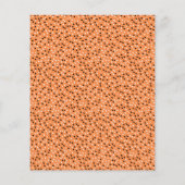 Papier Budget Un Petit Boo Baby shower Éffrayant Hallowee (Dos)