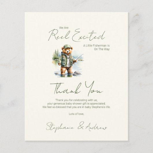 Papier Budget Un Petit Pêcheur Sur Le Chemin De Baby show (Devant)