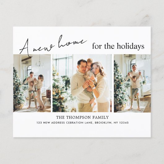 Papier BUDGET Une nouvelle maison pour les fêtes Photo Dé (Devant)