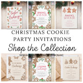 Papier Budget Vacances Cookie Décoration Fête Invitation