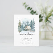 Papier BUDGET Vacances Nouvelle Maison Écriture manuscrit (Debout devant)