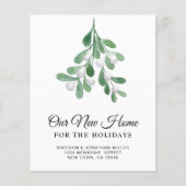 Papier Budget Vacances Nouvelle maison Faire-part de démé (Devant)