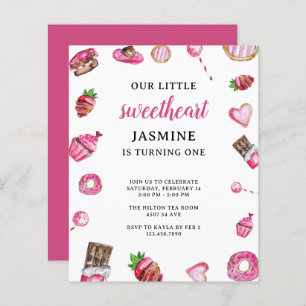 Papier Budget Valentine Little Chéri Anniversaire
