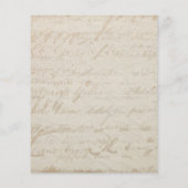 Papier Budget Vintage Rose Floral Soirée Invitation (Dos)