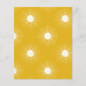 Papier Budget Voici le fils baby shower Merci (Dos)