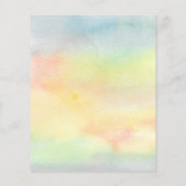 Papier Budget Voici l'Invitation Baby shower fils garçons (Dos)