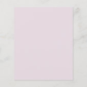 Papier Budget Watercolor Lilac Bridal Brunch Invitation (Dos)