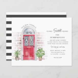 Papier Budget Weve Moved Botanical Moving Faire-part