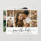 Papier Budget Whimsical Calligraphie Photo Enregistrer La (Devant / Derrière)