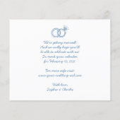 Papier Budget Whimsical Doodles Mariage Enregistrer la da (Dos)