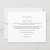 Papier Budget Whimsical MR & MRS Photos Mariages de Noël (Dos)