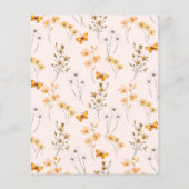 Papier BUDGET Wild and Onederday Invitation 1er anniversa (Dos)