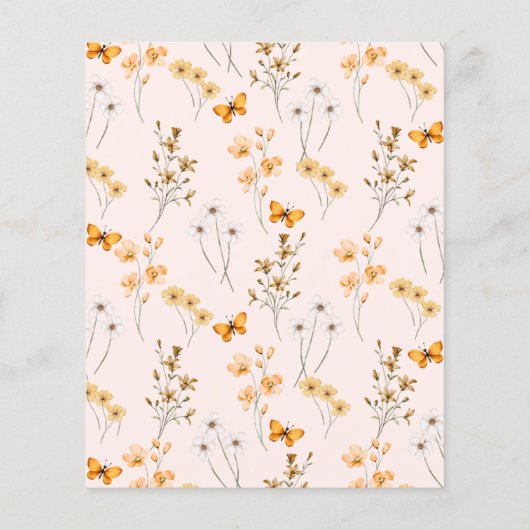 Papier BUDGET Wild and Onederday Invitation 1er anniversa (Dos)