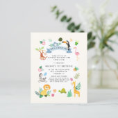 Papier Budget Wild One Animaux 1er Invitation anniversair (Debout devant)