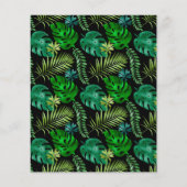 Papier Budget Wild One Safari 1er anniversaire Invitation (Dos)