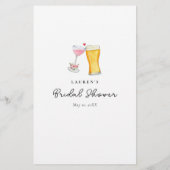 Papier Bulles & Brasserie douche Conseils & Vœux (Dos)