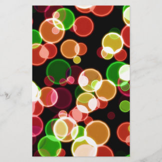 Papier Bulles colorées