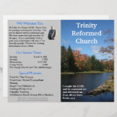 Papier Bulletin Hebdomadaire Personnalisable (Extérieur S (Devant / Derrière)