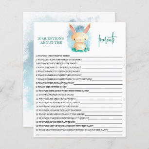 Papier Bunny - 20 Questions sur le jeu Parents