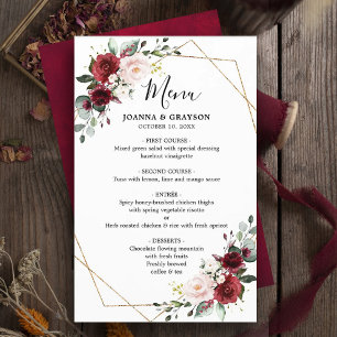 Papier Burgundy Blush