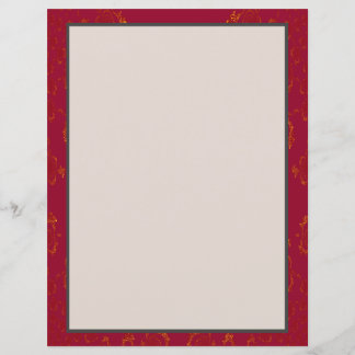 Papier Burgundy n Gold
