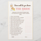 Papier Butter Together Bridal Shower Game  (Devant)