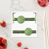 Papier-Button Napkins Servet (Insitu)