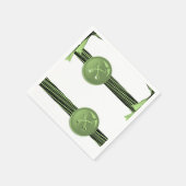 Papier-Button Napkins Servet (Hoek)