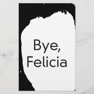 Papier bye felicia