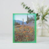 Papier Cactus vintage stationnaire (Debout devant)
