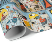 Papier cadeau (Coin rond)