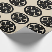 PAPIER CADEAU 丸に二つ剣酢漿草 (Coin)