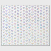 Papier Cadeau 感謝のココロ Thank you 多言語44国語 字抜きパターン (Plat)