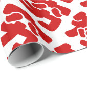 Papier Cadeau 矮 courte, laid et pauvre 丑 chinois Hanzi MEME (Coin rond)