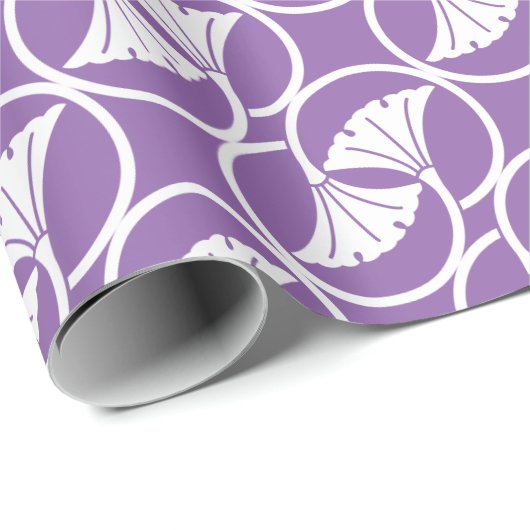 PAPIER CADEAU 輪違い銀杏 (Coin rond)