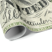 PAPIER CADEAU $100 (Coin rond)