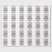Papier Cadeau 100 Jours D'École (Plat)