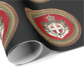 Papier Cadeau [100] Ordre de Malte - Armoiries de SMOM (Coin rond)