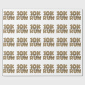 Papier Cadeau 10 000 Tan Sport Course (Plat)