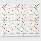 Papier Cadeau 10 coccinelles (Plat)