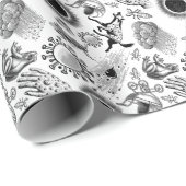 Papier Cadeau 10 Plagues Motif (Coin rond)