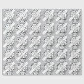 Papier Cadeau 10e anniversaire du Mariage Diamond (Plat)