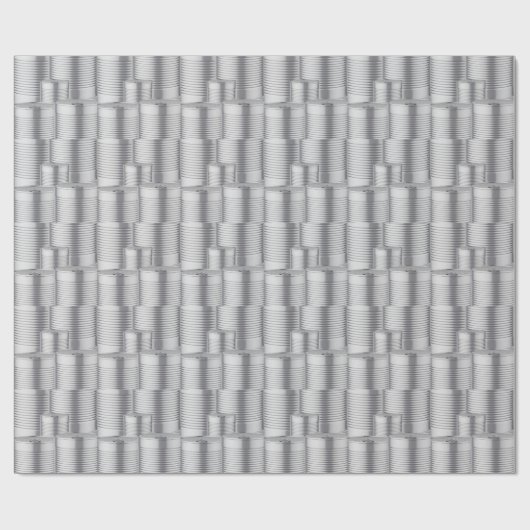 Papier Cadeau 10th Wedding Anniversary, Tin Anniversary (Plat)