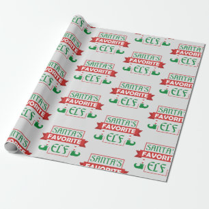 Papier Cadeau 11 favorite de Santa