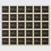 Papier Cadeau 120 Anniversaire (Plat)