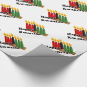 Papier Cadeau 12-26 Heureux Kwanzaa (Coin)